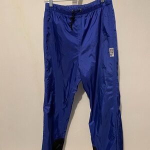 Vintage Sierra Design Gore Tex Men's Vibrant Blue Joggers